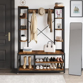 رگال و آویز لباس و جاکفشی به همراه 8 شلف مجزا