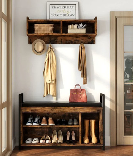 جا کفشی و جالباسی مدرن شلف دار