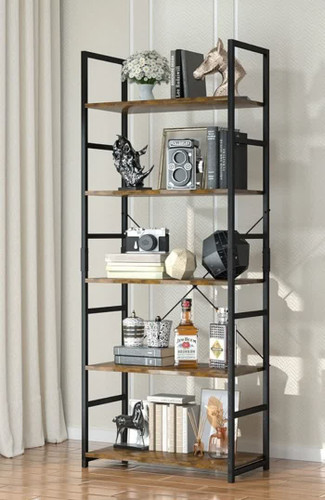 قفسه و کتابخانه ایستاده 5 طبقه