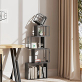 شلف و قفسه کتاب هندسی 4 باکس